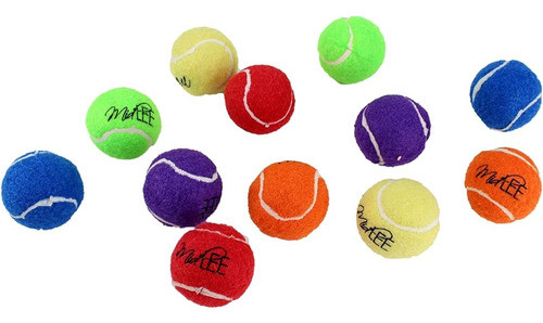 Midlee X-small Dog Tennis Balls 1.5  Pack De 12 (sólido, 1.5 0