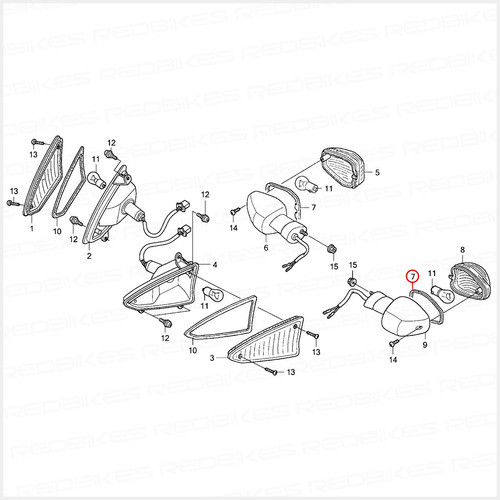 Junta De Giro Trasera Honda Wave Nf 100 Original Honda Gh 1