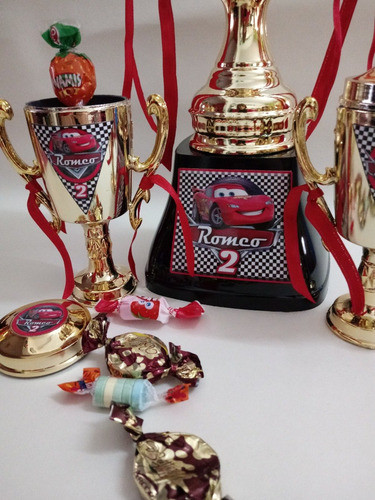 Copa Piston Cars Trofeo Premio Souvenir 10cm 0