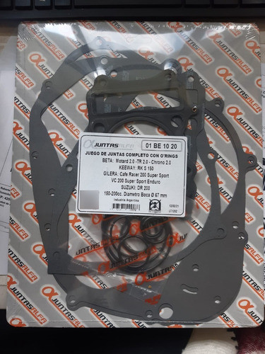 Juego Juntas Motor Completo Beta Tr 200. En Panther Motos 1