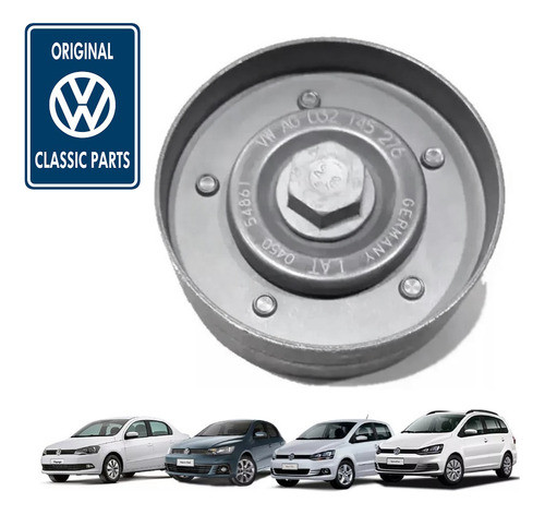 Polea Fija Tensor Poli-v Volkswagen Trend Voyage Original 1