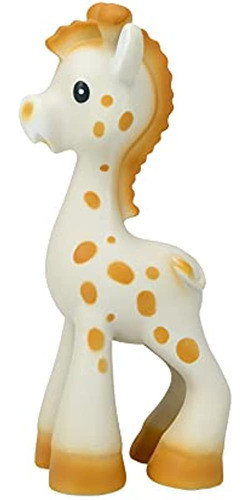 Nuby Jackie The Giraffe Mordedor Súper Suave Con Chirriador, 1