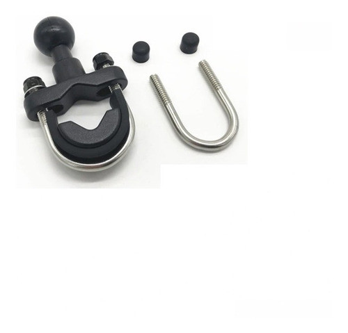 Base Para Soporte De Manubrio Moto Bici Cuatri Tipo Ram 0