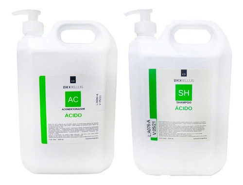 Combo Ácido Con Bomba - Biobellus 1900ml 0