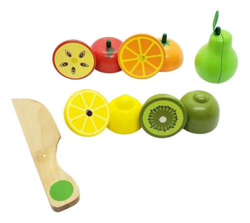Juguete Cajon De Frutas Imantado Niños Diversion Aprendizaje 1