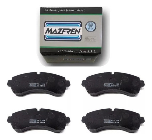 Pastillas Freno Para Mercedes Benz Sprinter 515 516 Cdi Del. 0