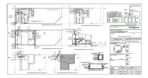 Plano Arquitectónico Para Construir Casas Y Municipio 0
