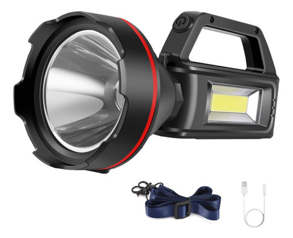 Linterna Foco Recargable Alto Lumen 4 Modos Impermeable Ipx5 0
