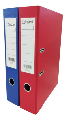 Bibliorato Dunson A4/oficio Pvc Reforz Premium Colores X3 0