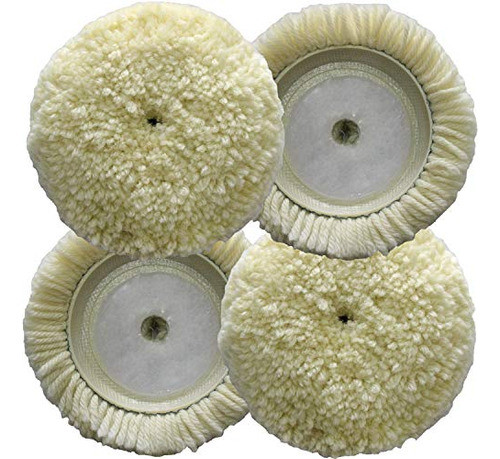 Pulir Almohadillas Pulidoras 4pcs Kit 4inch 100 Lana Na... 0
