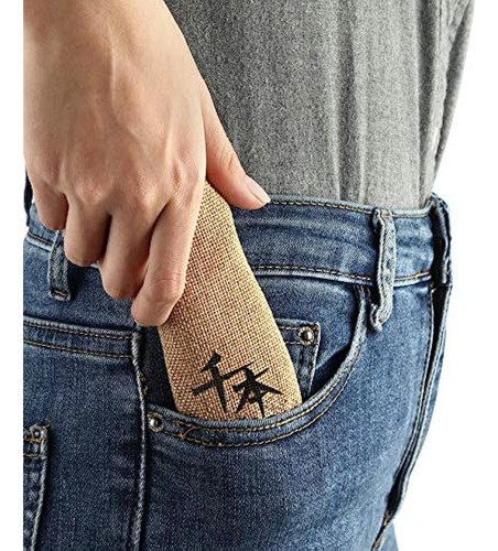 Senbon 440a Bolsillo De Acero Inoxidable Plegable Cuchillo D 1