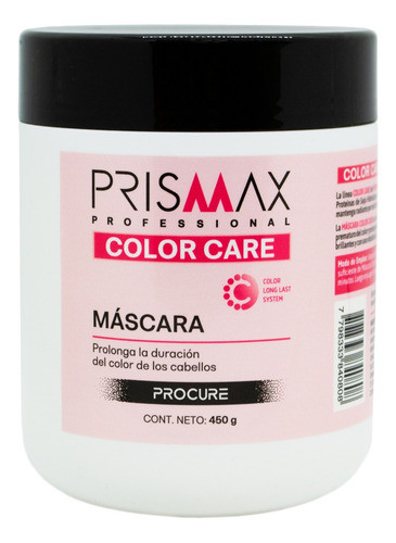 Prismax Color Care Máscara Protector Teñidos Grande 3c 0