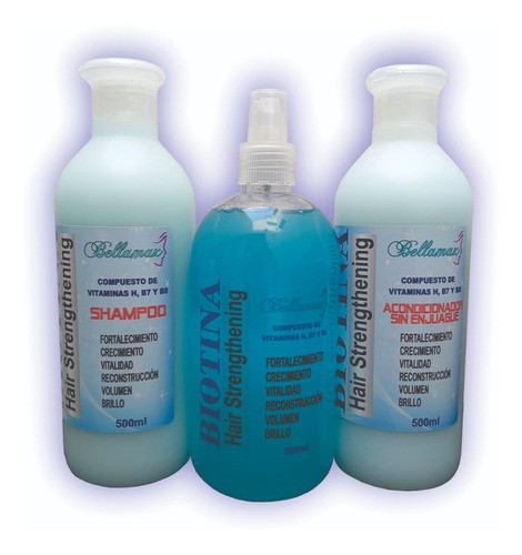 Tratamiento De Biotina Capilar Profesional 3 Productos 0