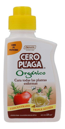 Cero Plaga Insecticida Orgánico Concentrado 225cc 0