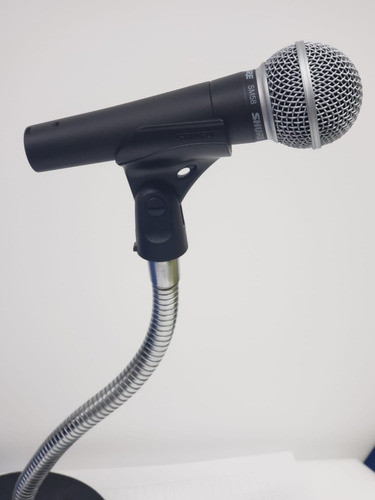 Pie Soporte De Mesa P/microfono Cuello Ganso Jahro 0