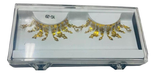 Pestañas Postizas Artísticas Fantasía Color Yg-29 Eyelashes 0