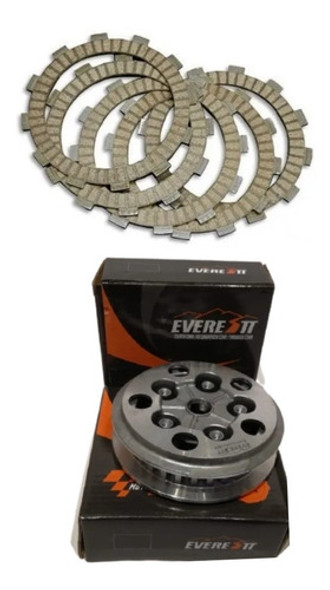 Kit Embrague Suzuki Gn 125 En 125 Discos Plato Centro 0