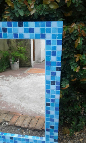 Espejo Venecitas 60x70+estante Diseño Baño Decoracion 1