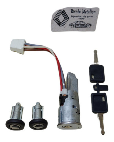 Tambor Llave Arranque + Puertas Renault Fuego Neiman-valeo 1