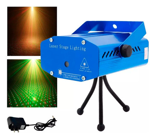 Lluvia Laser Multipunto Led Rojo Verde Audioritmico 0