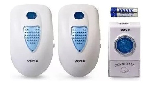 Timbre Inalambrico A 220v 1 Timbre 2 Campanas 38 Melodias 0