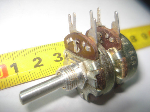 500k Potenciometro Stereo Vintage Mallory Lote De 100 1