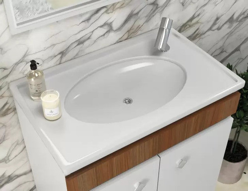 Mueble Baño Con Patas + Botiquin + Bacha - Juego De Baño 1