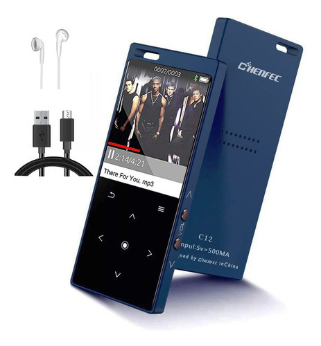 Reproductor De Mp3 Con Bluetooth 5.2, Mini Reproductor De Mp 0