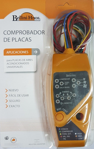 Tester Probador Plaquetas Aire Acondicionado Split Bellini 1