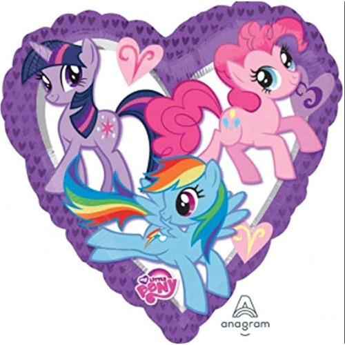 Anagram International My Little Pony Heart Foil Balloon Pack 1
