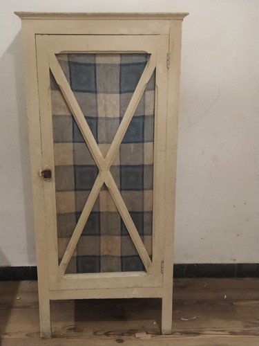 Mueble De Campo Auxiliar Rústico Con 4 Estantes, Antiguo 1