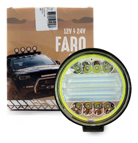 Faro De Led Universal Circular 36 Watts 0