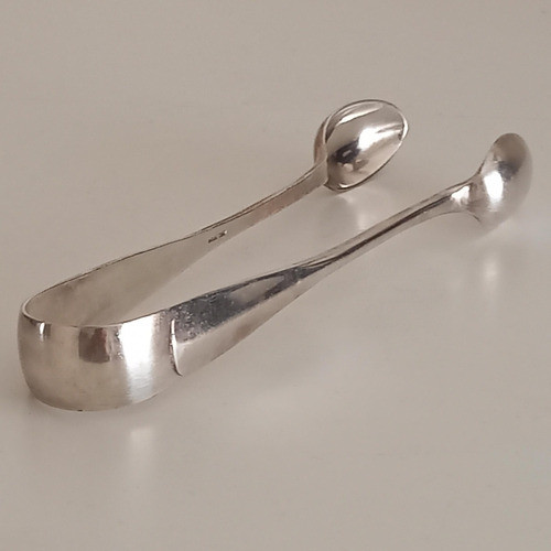 Antigua Pinza De Hielo Metal Plateado Bazar Joselevich 0