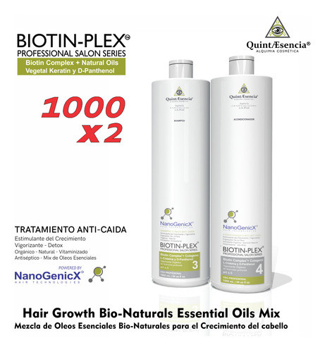 Shampoo Caida Del Cabello Biotina Kit 1