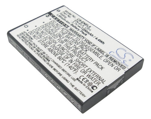 Bat Enel5 Para Nikon Coolpix P100, P510, P530 1200 Mah 1