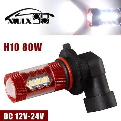 1 X H10 Alta Potencia 80w 6000 K Blanco Proyector Lente Nieb 1
