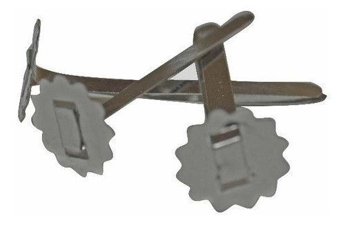 Broche Binder Con Arandela Nº 647 2 Patas 44mm 100 Unidades 1