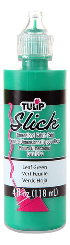 Pintura Para Tela Dimensional Tulip 118ml Verde Hoja Slick 0