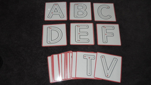Tarjetas Didácticas  Grafomotricidad (trazos De Letras) Pdf 1
