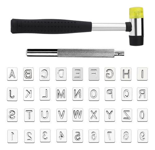 Kit De Estampado De Cuero Con 38 Herramientas 0