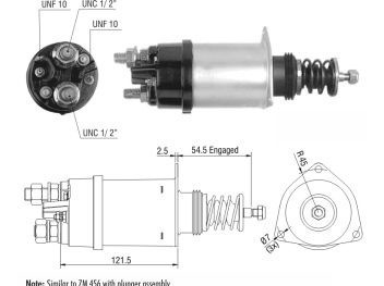 Solenoide Delco Serie 42mt 12v. 0