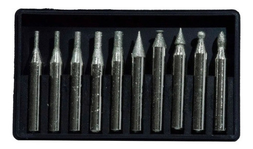 Juego Limas Rotativas Diamantadas Minitorno 10 Pzas Ruhlmann 0