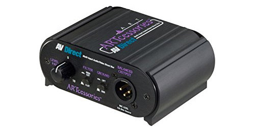 Art Avdirect Pasivo De 1 Canal, Caja Directa De Entrada Múlt 0