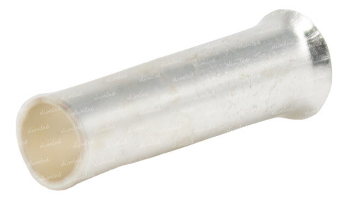 100 Terminal Puntera Hueca Tubular Tif Desnuda 4mm2 0