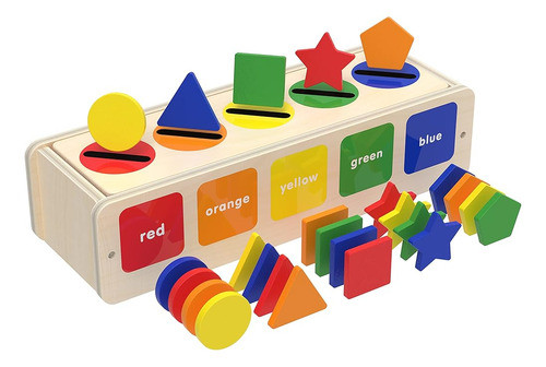 Sharkwoods Montessori Juguetes Para 1 2 3 Años Niños Wooden 0