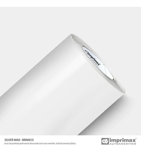 Vinilo Autoadhesivo Silver Max Liso Ploteo Decoración X15 Mt 1