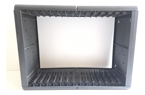 Modulo Organizador Porta Para 15 Dvd Blu-ray En Olivos - Zwt 0