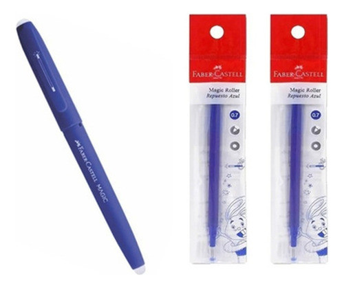 Repuesto Roller Magic Azul Faber Castell Caja X 50 Unidades 0