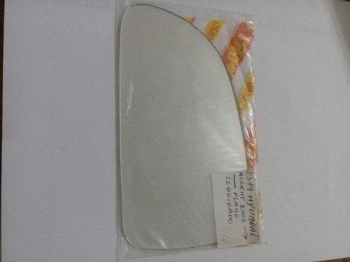 Vidrio Espejo Luna Hyundai  Accent  1994 Al 2001   Izquierdo 1