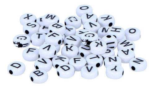 Cuentas De Letras Por 500gr 0